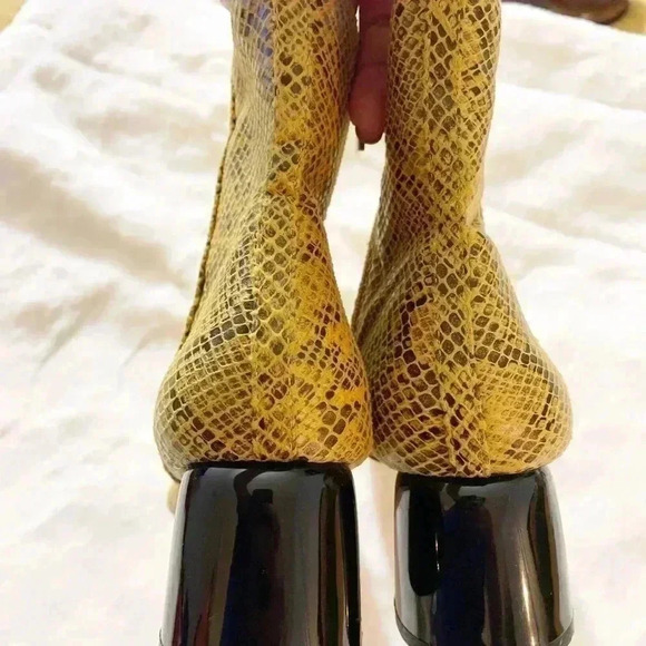 TopShop Snake Print Bootie - Picture 6 of 7